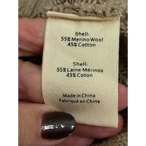 L'Agence Zoey one shoulder cable sweater, medium, minimalist, classic, simple - Picture 6 of 6